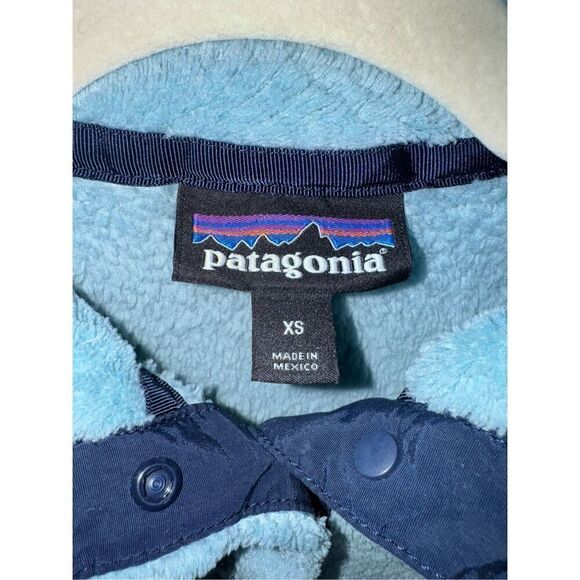 Patagonia Women's Re-Tool Snap-T® Pullover – Size X-Small – Deep-Pile Fleece - Picture 3 of 4